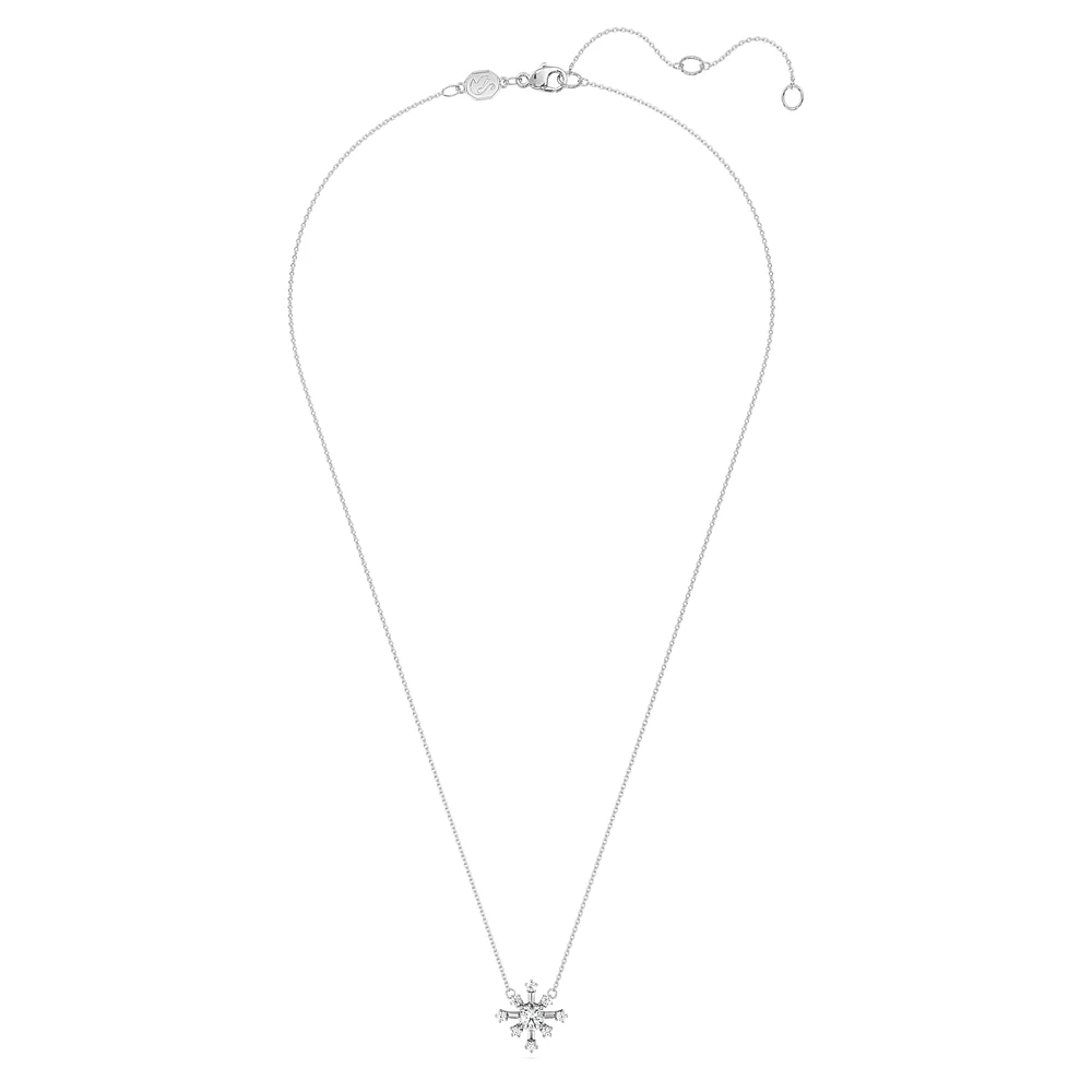 Galaxy pendant, Lab-grown diamonds 0.5 ct tw, Round shape, 14K white gold by SWAROVSKI
