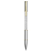 Crystalline Lustre ballpoint pen, Silver Tone, Mixed metal finish by SWAROVSKI