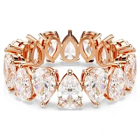 Matrix Vittore ring, Pear cut, White