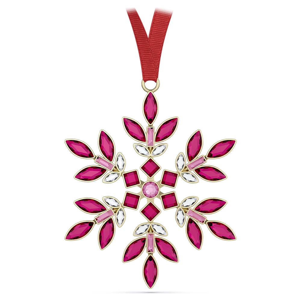 Gema Holiday Ornament, Red by SWAROVSKI