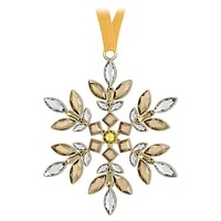 Gema Holiday Ornament, Yellow by SWAROVSKI