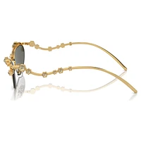 Sunglasses, Cat-Eye shape, SKU001, Gold tone by SWAROVSKI