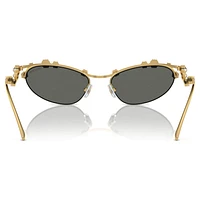 Sunglasses, Cat-Eye shape, SKU001, Gold tone by SWAROVSKI