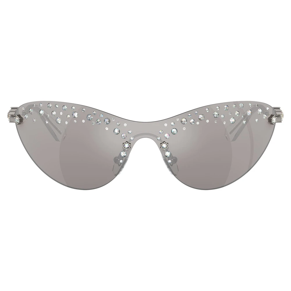 Sunglasses, Mask, Silver Tone by SWAROVSKI