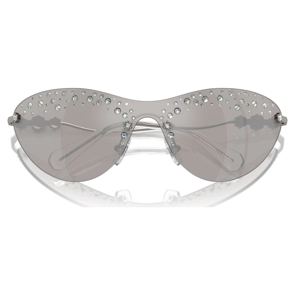 Sunglasses, Mask, Silver Tone by SWAROVSKI