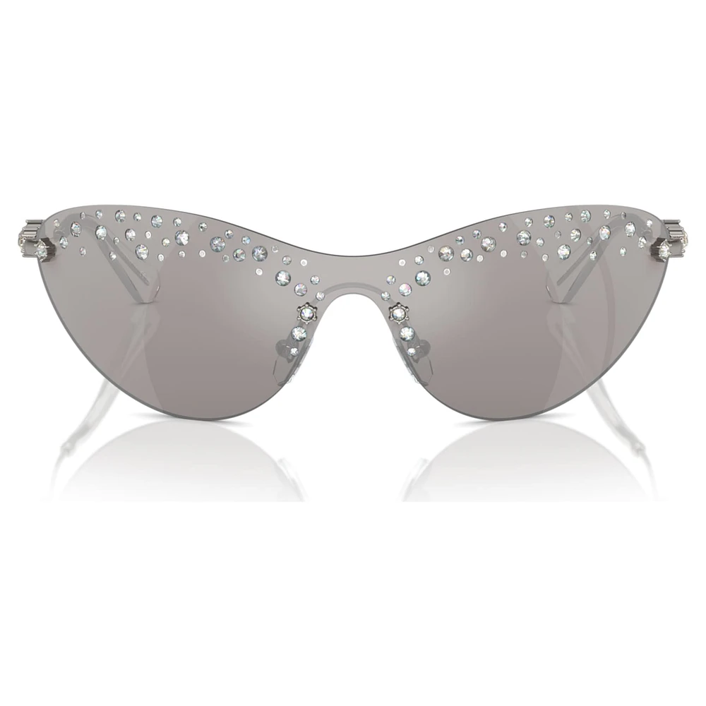 Sunglasses, Mask, Silver Tone by SWAROVSKI