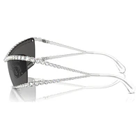 Sunglasses, Mask, Grey by SWAROVSKI