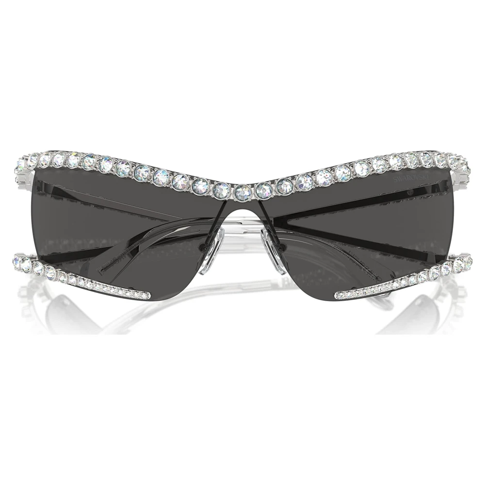 Sunglasses, Mask, Grey by SWAROVSKI