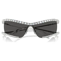 Sunglasses, Mask, Grey by SWAROVSKI