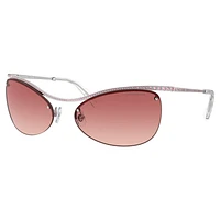 Sunglasses, Oval shape, SK7018, Pink by SWAROVSKI