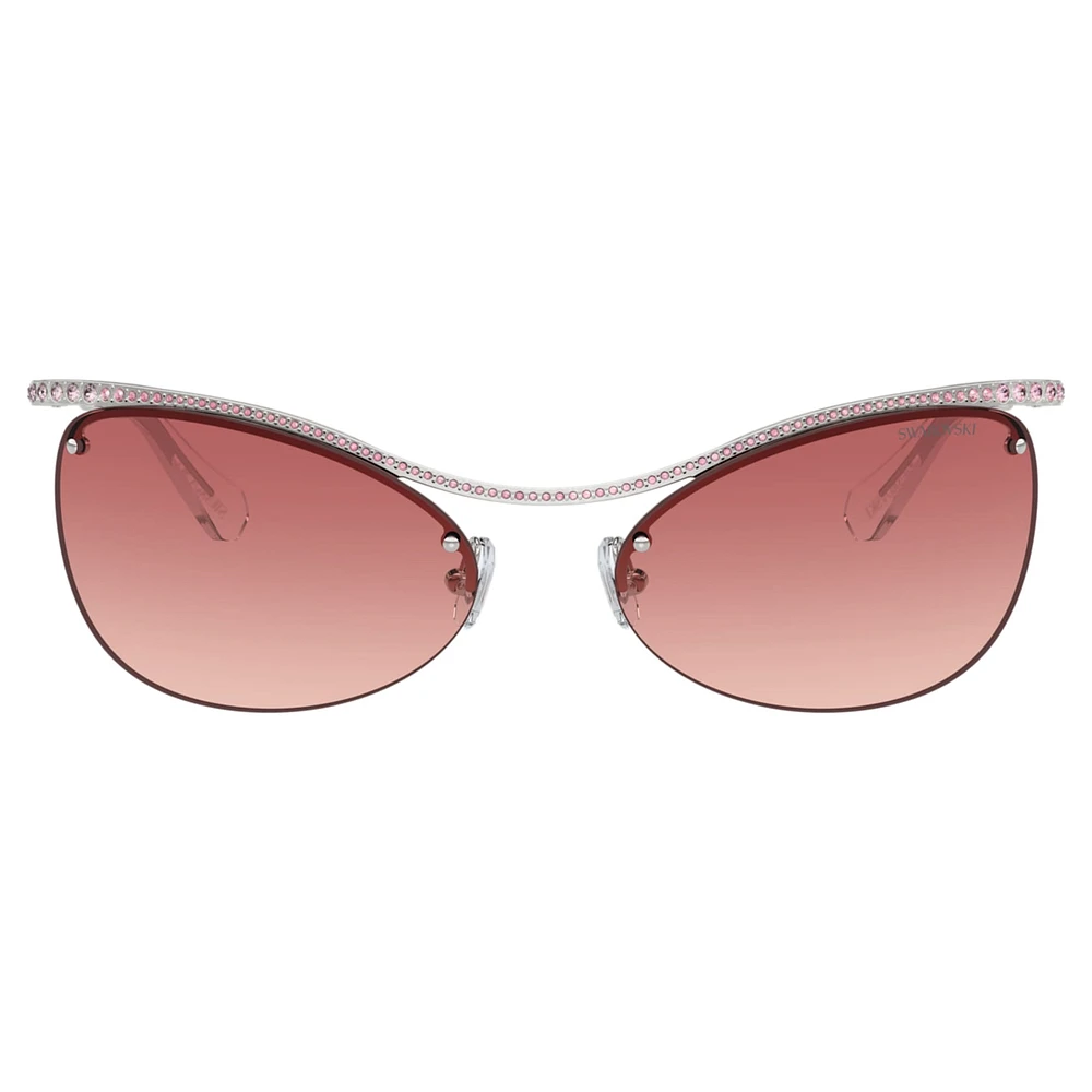 Sunglasses, Oval shape, SK7018, Pink by SWAROVSKI