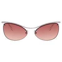 Sunglasses, Oval shape, SK7018, Pink by SWAROVSKI