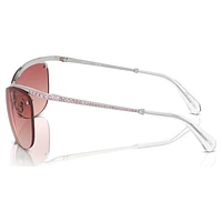 Sunglasses, Oval shape, SK7018, Pink by SWAROVSKI