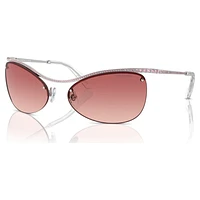 Sunglasses, Oval shape, SK7018, Pink by SWAROVSKI