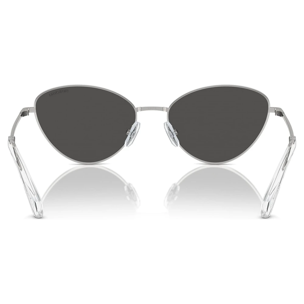 Sunglasses, Cat-Eye shape, SK7014, Black by SWAROVSKI