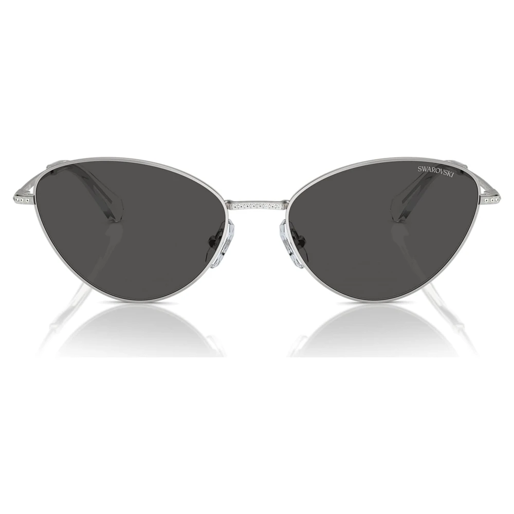 Sunglasses, Cat-Eye shape, SK7014, Black by SWAROVSKI