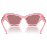 Sunglasses, Cat-Eye shape, Pink by SWAROVSKI