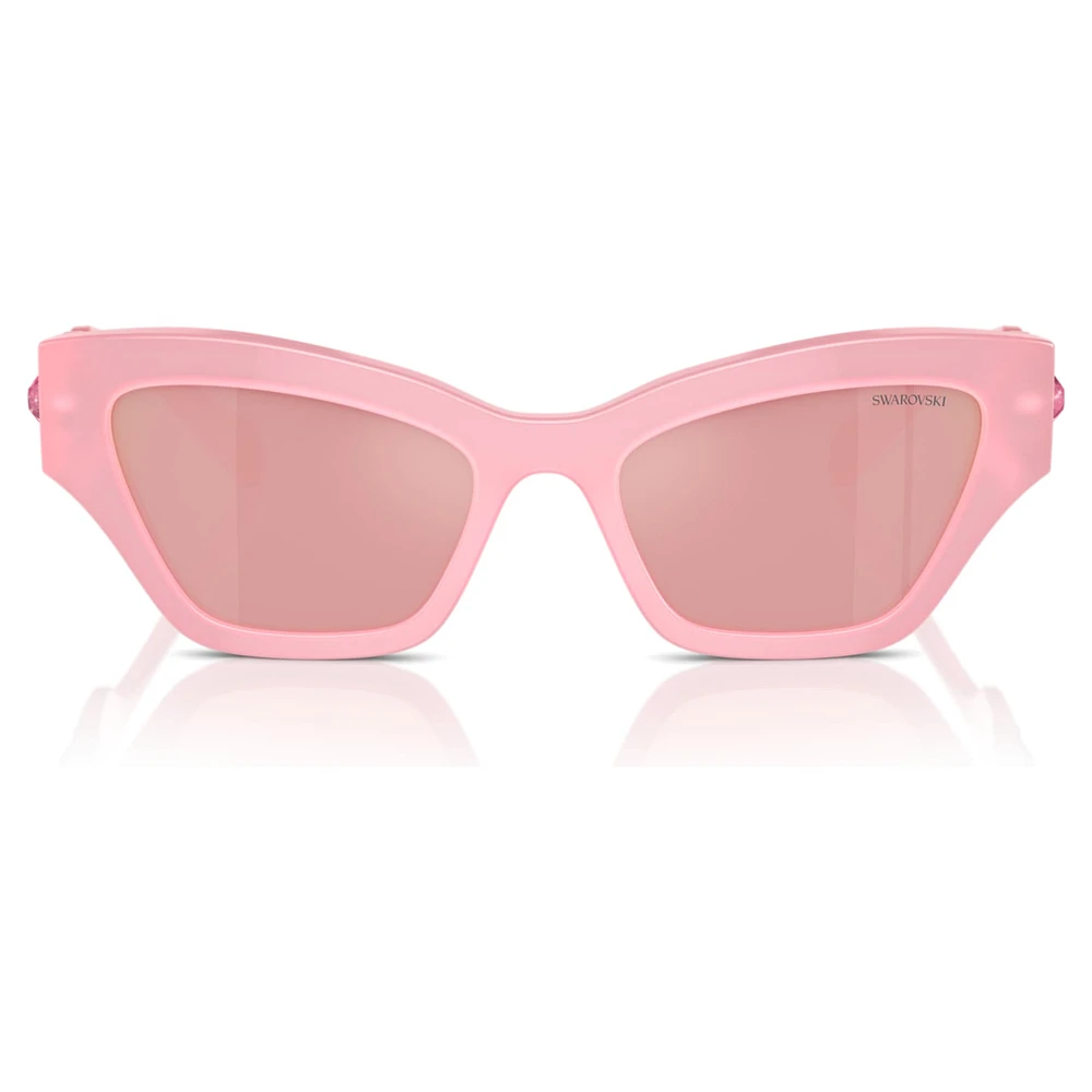 Sunglasses, Cat-Eye shape, Pink by SWAROVSKI