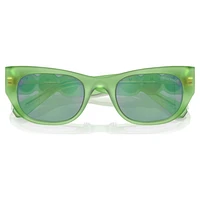 Sunglasses, Oval shape, SK6022, Green by SWAROVSKI