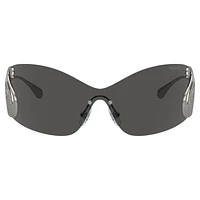 Sunglasses, Mask, Swan, SK7020, Grey by SWAROVSKI