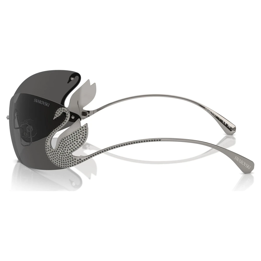 Sunglasses, Mask, Swan, SK7020, Grey by SWAROVSKI