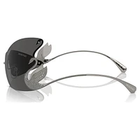 Sunglasses, Mask, Swan, SK7020, Grey by SWAROVSKI