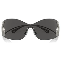 Sunglasses, Mask, Swan, SK7020, Grey by SWAROVSKI
