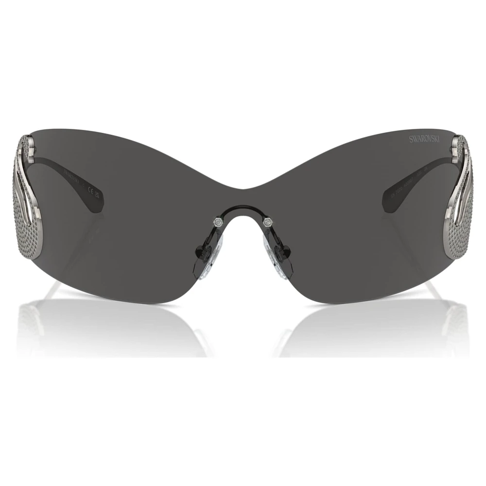 Sunglasses, Mask, Swan, SK7020, Grey by SWAROVSKI