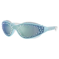 Sunglasses, Swimming shape, Blue by SWAROVSKI