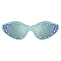 Sunglasses, Swimming shape, Blue by SWAROVSKI