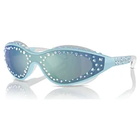 Sunglasses, Swimming shape, Blue by SWAROVSKI