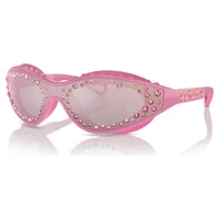 Sunglasses, Swimming shape, Pink by SWAROVSKI