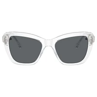 Sunglasses, Square shape, SK6018, White by SWAROVSKI