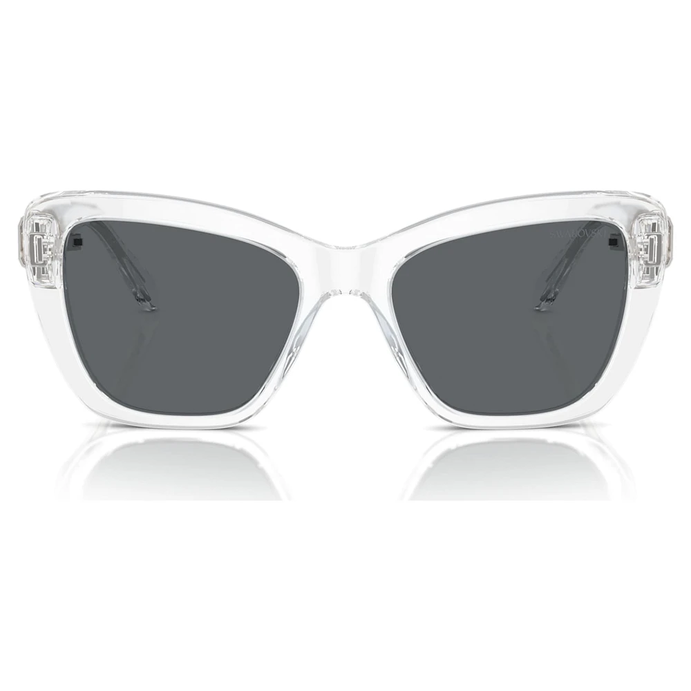 Sunglasses, Square shape, SK6018, White by SWAROVSKI