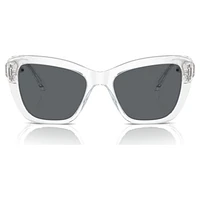 Sunglasses, Square shape, SK6018, White by SWAROVSKI
