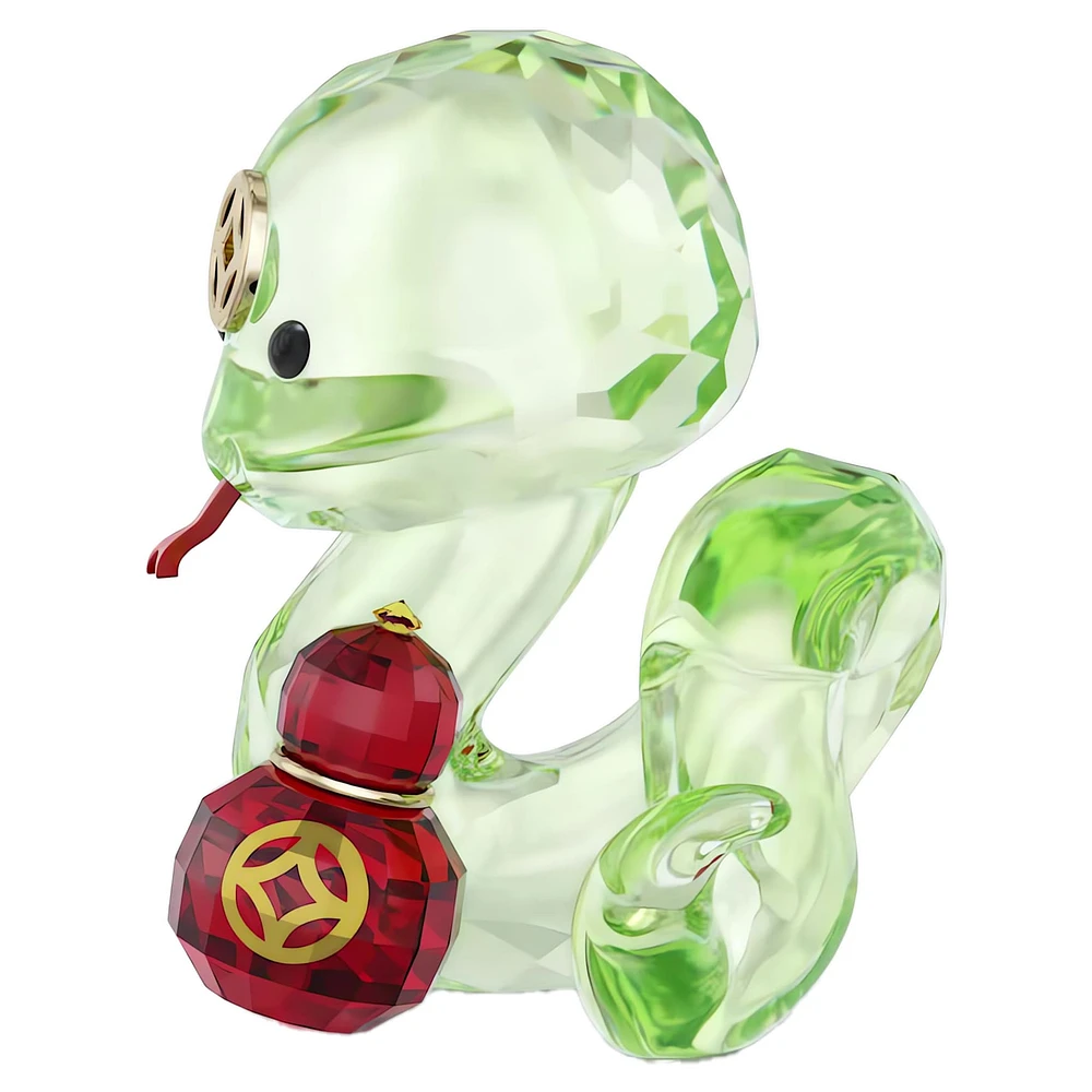 Asian Symbols Cute Snake by SWAROVSKI