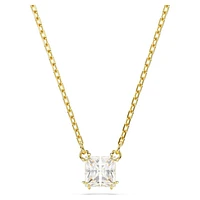 Stilla Attract pendant, Square cut, White