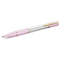 Crystalline Lustre ballpoint pen, Pink, Gold-tone plated by SWAROVSKI