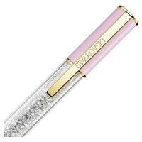 Crystalline Lustre ballpoint pen, Pink, Gold-tone plated by SWAROVSKI