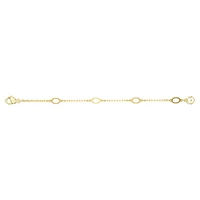 Imber extender, White, Gold-tone plated by SWAROVSKI