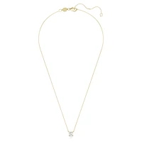 Eternity solitaire pendant, Lab-grown diamonds 1 ct tw, Round shape