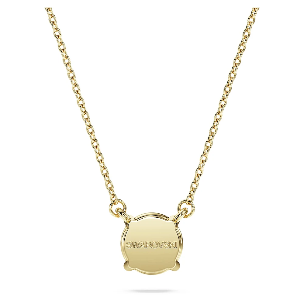 Eternity solitaire pendant, Lab-grown diamonds 1 ct tw, Round shape