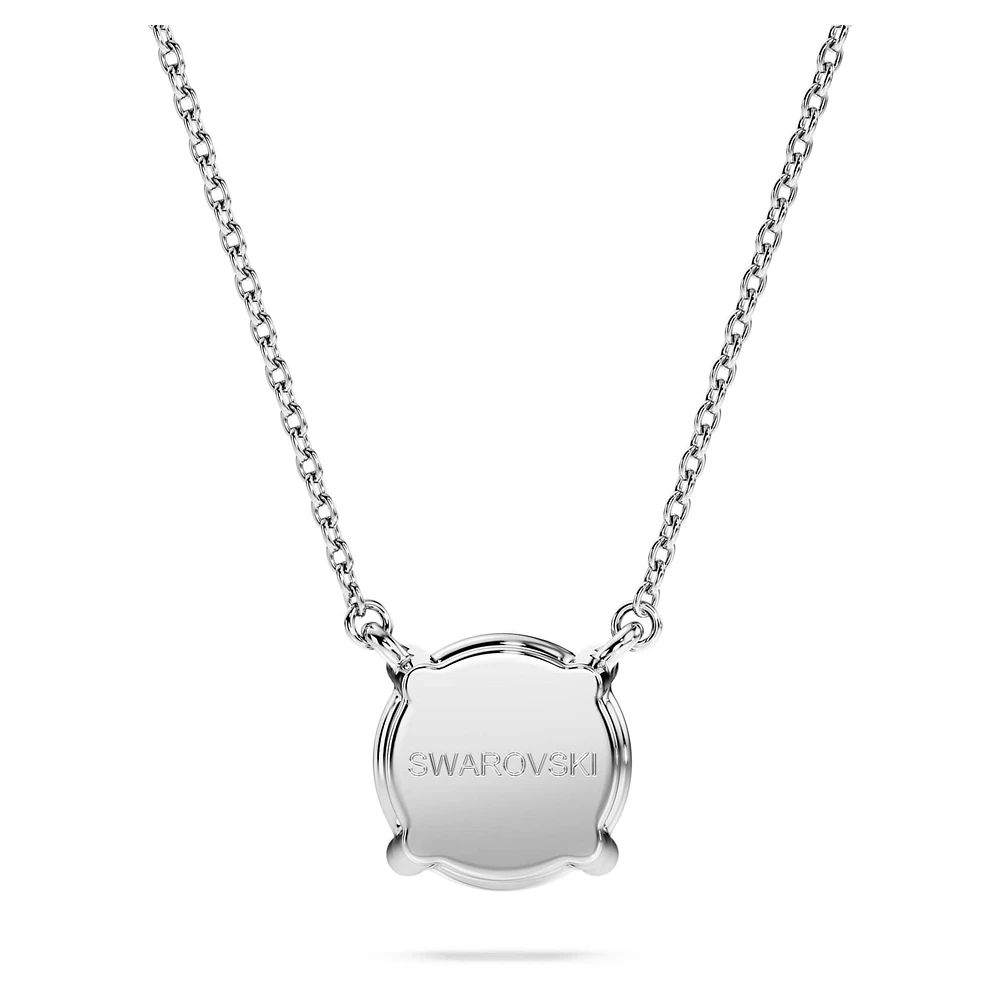 Eternity solitaire pendant, Lab-grown diamonds ct tw, Round shape