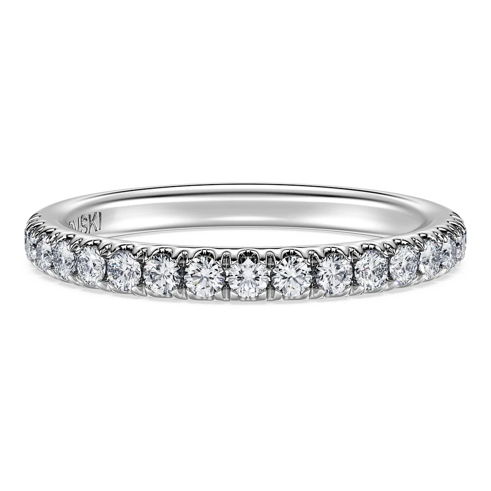 Eternity band ring, Lab-grown diamonds ct tw, Round shape