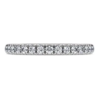 Eternity band ring, Lab-grown diamonds ct tw, Round shape