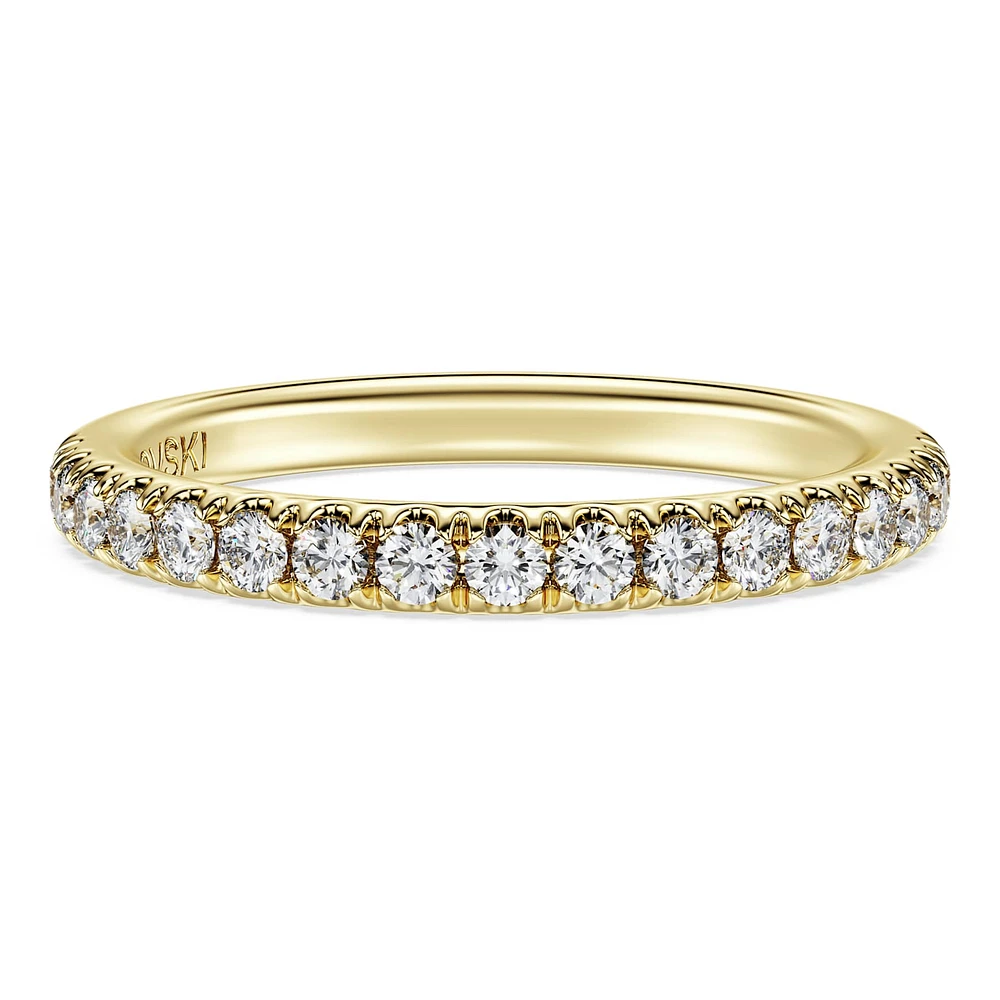 Eternity band ring, Lab-grown diamonds ct tw, Round shape
