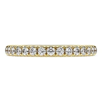 Eternity band ring, Lab-grown diamonds ct tw, Round shape