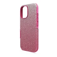 High smartphone case, Colour gradient, iPhone® 16, Pink by SWAROVSKI