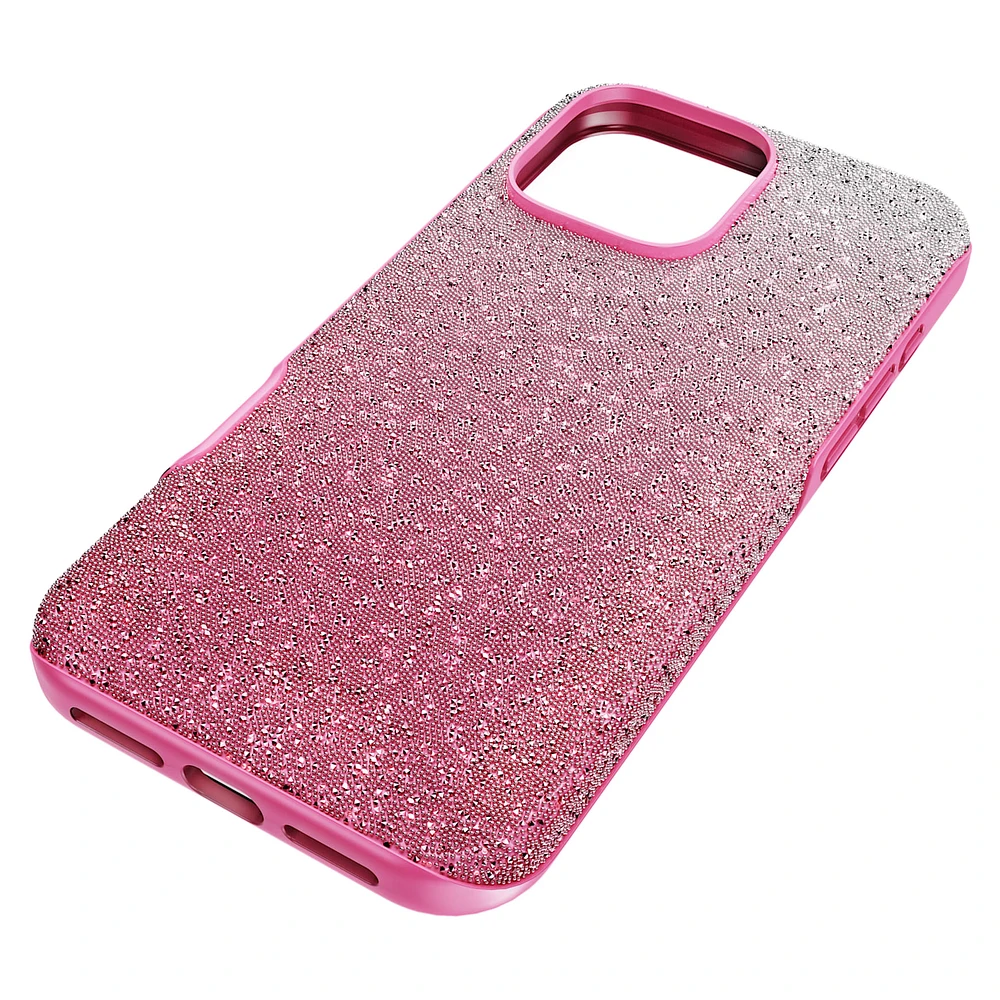 High smartphone case, Colour gradient, iPhone® 16 Pro Max, Pink by SWAROVSKI
