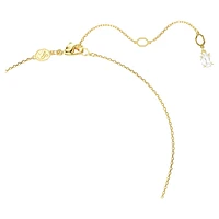 Snake set, Crystal pearl, Mixed cuts, Year of the Snake, White, Gold-tone plated by SWAROVSKI